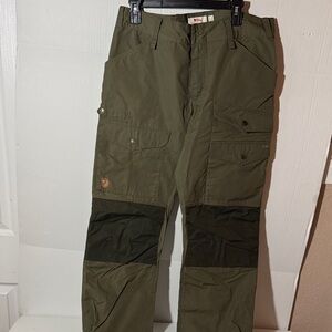 Fjallraven Men's Olive Cargo Pants